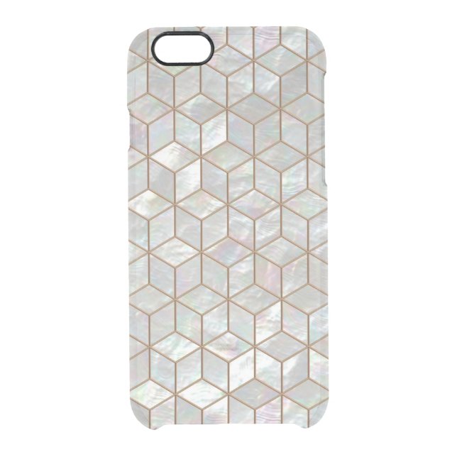 Mother Of Pearl Tiles Uncommon iPhone Case (Back)