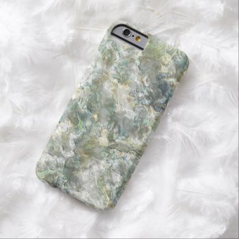 Mother Of Pearl White Abstract Swirl Barely There Iphone 6 Case by CustomizedCreationz at Zazzle