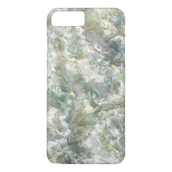 Mother Of Pearl White Swirls Iphone 8 Plus/7 Plus Case by CustomizedCreationz at Zazzle