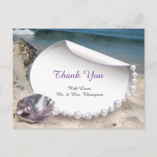 Mother of Pearls Beach party Postcard