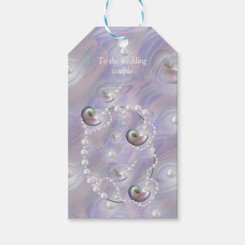 Mother of Pearls giving Birth to a Pearl Gift Tags