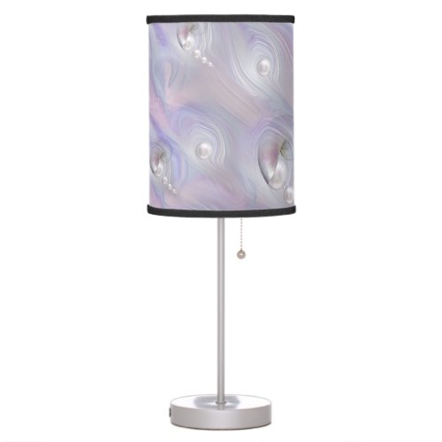 Mother of Pearls giving Birth to a Pearl Table Lamp
