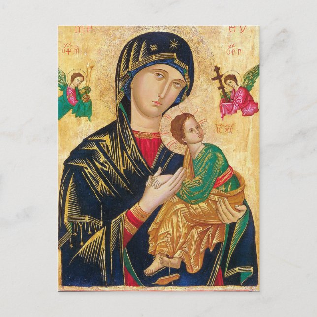 Mother of Perpetual Help Prayer Card (Front)