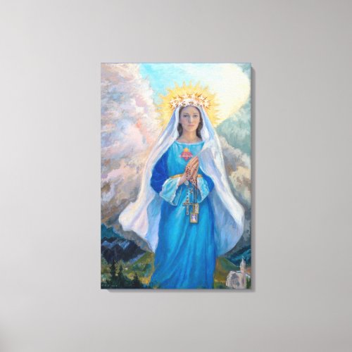 Mother of Salvation Canvas Print medium size