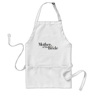 Mother Of The Bride Adult Apron