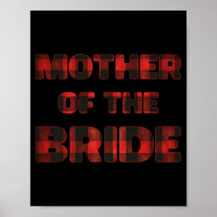 Mother Of The Bride Bachelorette Bridal Shower Buf Poster