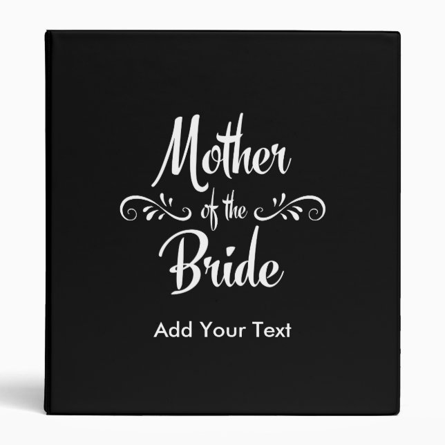 Mother of the Bride Binder (Front)