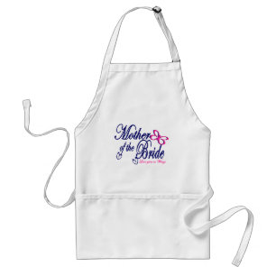Mother of the Bride/ Butterfly Adult Apron