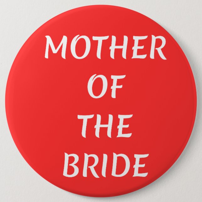 Mother of the Bride Button (Front)