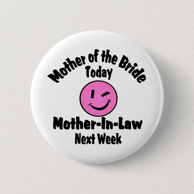 Mother of the Bride Button (Front)