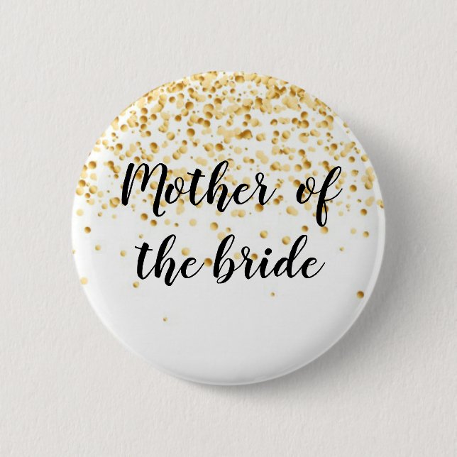 Mother of the bride button (Front)