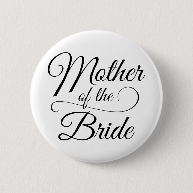 Mother of the Bride Button (Front)