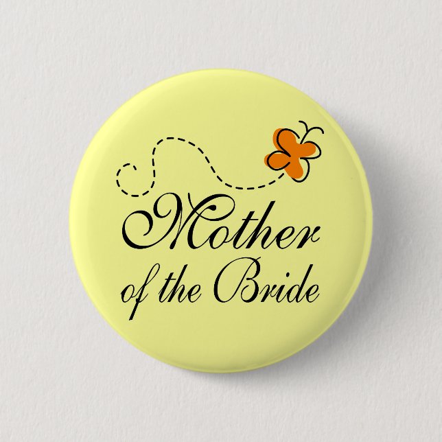 Mother Of The Bride Button (Front)