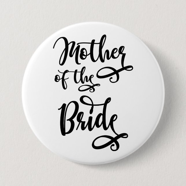 Mother of the Bride Button (Front)