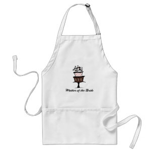 Mother of the Bride Cake Adult Apron