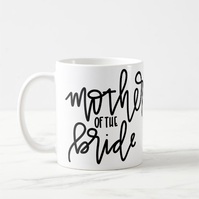 Mother of the Bride Calligraphy Mug (Left)