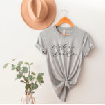 Mother of the Bride Cute Script Bridal Party Shirt<br><div class="desc">We are always adding new designs daily!</div>