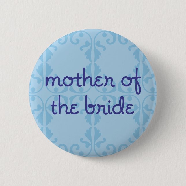 Mother of the Bride (Design 3) Button (Front)
