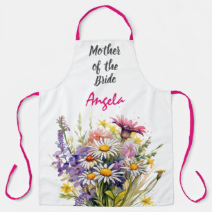 Mother of the Bride Editable text Apron