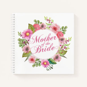 Mother of the Bride Elegant Wedding Notebook