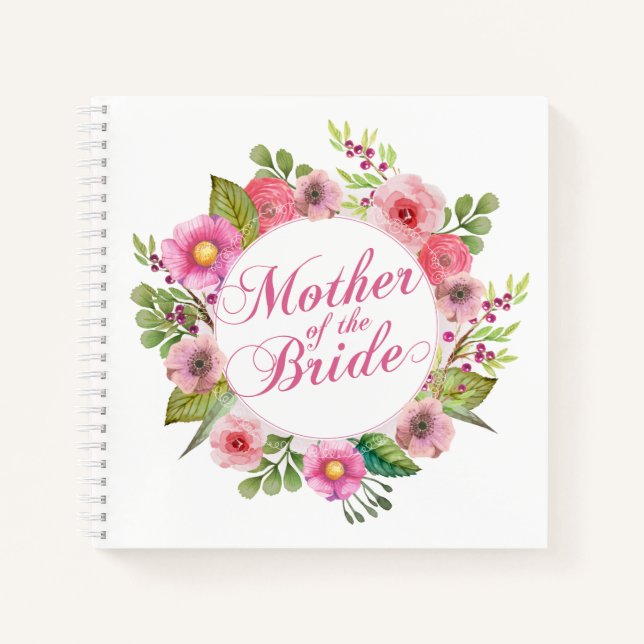 Mother of the Bride Elegant Wedding | Notebook (Front)