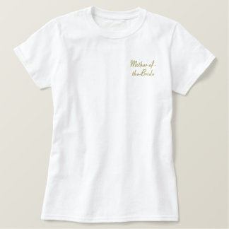 Mother-of-the-Bride - Embroidered Polo Shirt