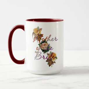 Mother Of The Bride Floral Mug