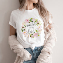 mother of the bride floral wreath -5 T-Shirt