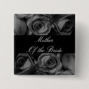 Mother Of the Bride - Font Style/Size - Lucia 14 Pinback Button