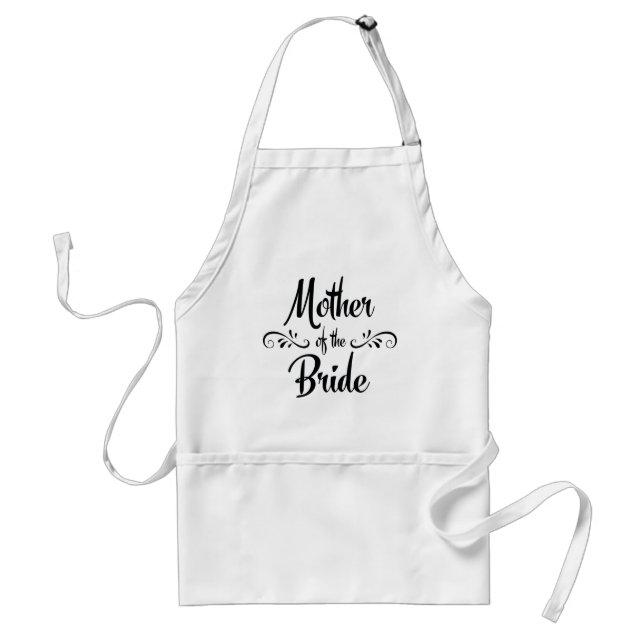 Mother of the Bride - Funny Rehearsal Dinner Adult Apron (Front)