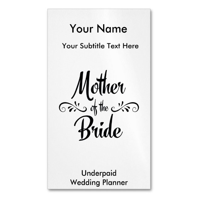 Mother of the Bride Humor