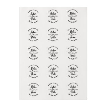 Mother Of The Bride - Funny Rehearsal Dinner Edible Frosting Rounds by BridalSuite at Zazzle