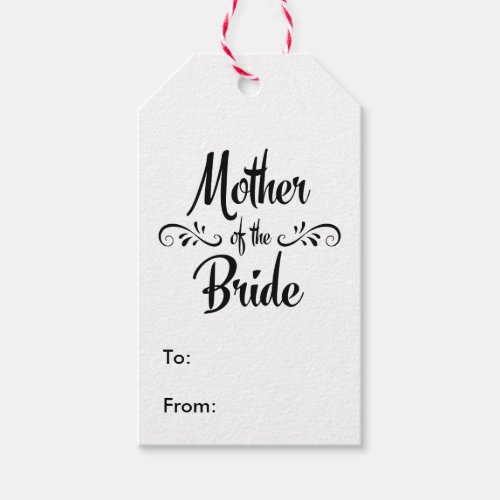 Mother of the Bride _ Funny Rehearsal Dinner Gift Tags