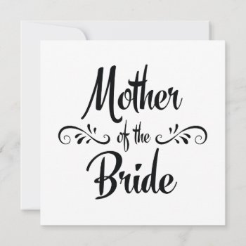 Mother Of The Bride - Funny Rehearsal Dinner Invitation by BridalSuite at Zazzle