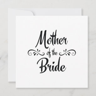 Mother of the Bride - Funny Rehearsal Dinner Invitation