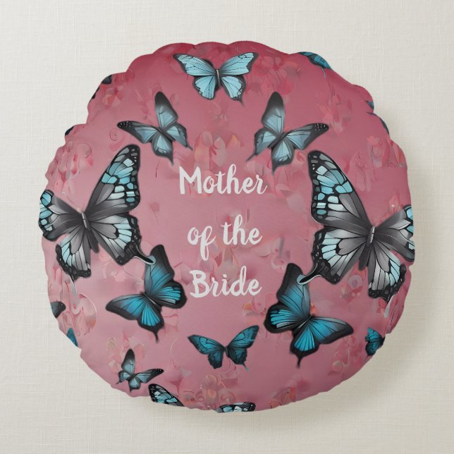 Mother of the Bride gift Round Pillow (Front)