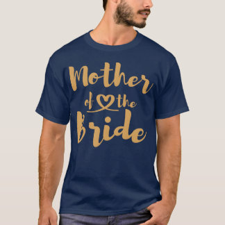 Mother of the Bride Gifts For Wedding retro T-Shirt