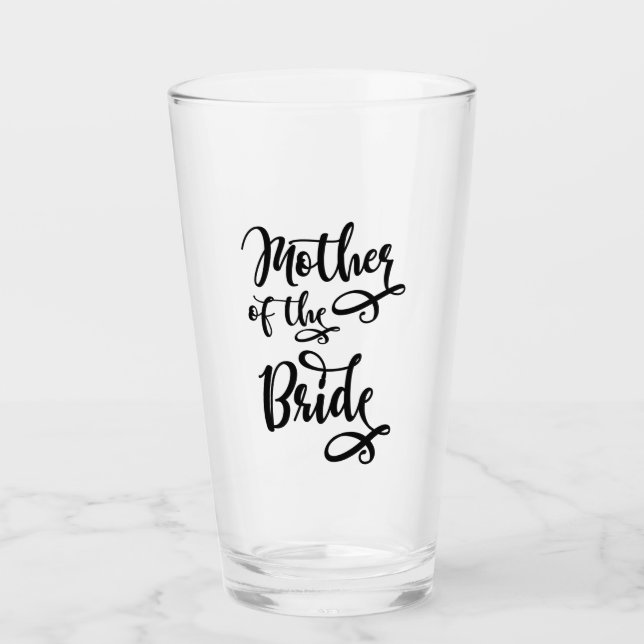 Mother of the Bride Glass (Front)