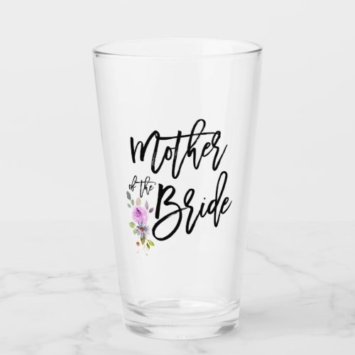 Mother of the Bride Glass