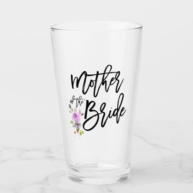 Mother of the Bride Glass (Front)