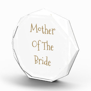 Mother Of The Bride Gold Wedding Party Favor Gift