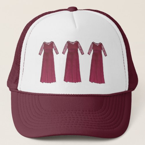 Mother_of_the_Bride Gown Bridal Party Wedding Trucker Hat