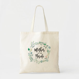 Mother Of The Bride Greenery Wedding Tote Bag