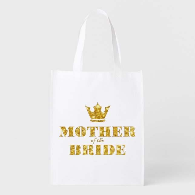 Mother of the Bride Grocery Bag (Front)