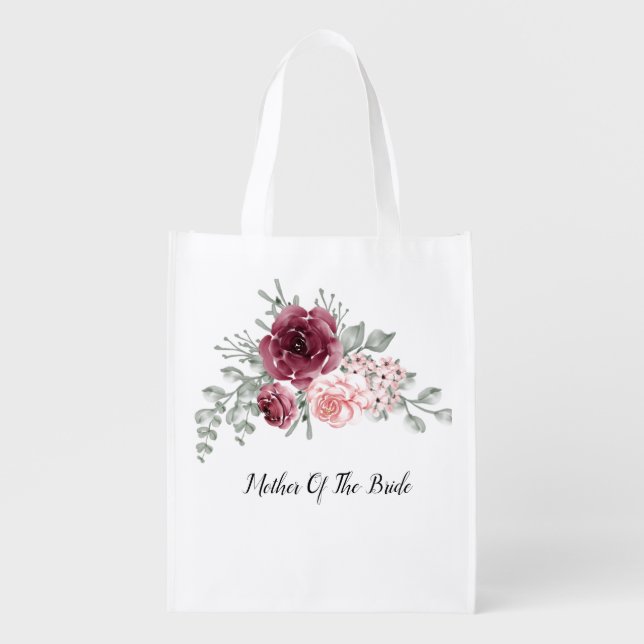MOTHER OF THE BRIDE GROCERY BAG (Front)