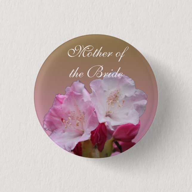 mother of the bride/groom button (Front)
