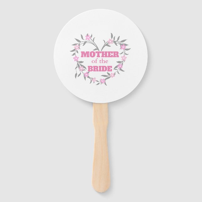 Mother of the Bride Hand Fan (Front)