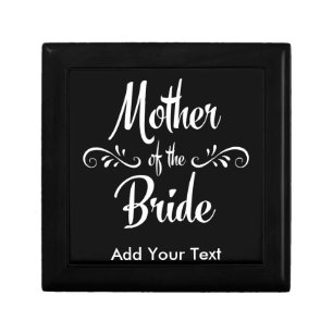 Mother of the Bride Keepsake Box