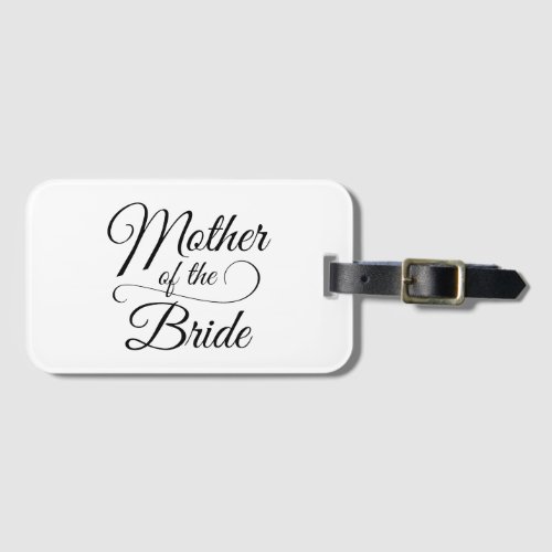 Mother of the Bride Luggage Tag