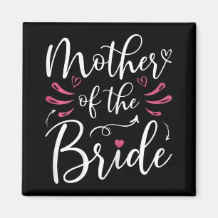 Mother Of The Bride Matching Bridal Party Wedding Magnet